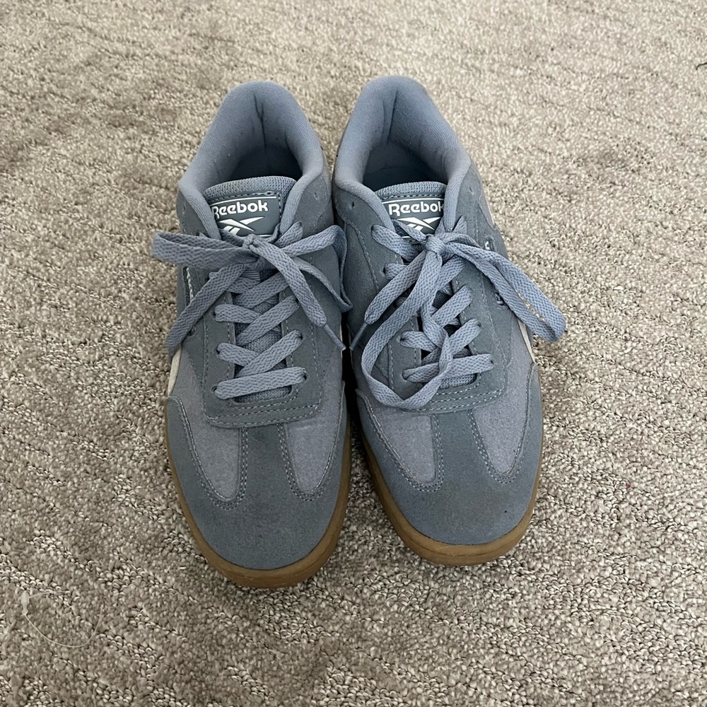 Woman’s Reebok Blue Sneakers